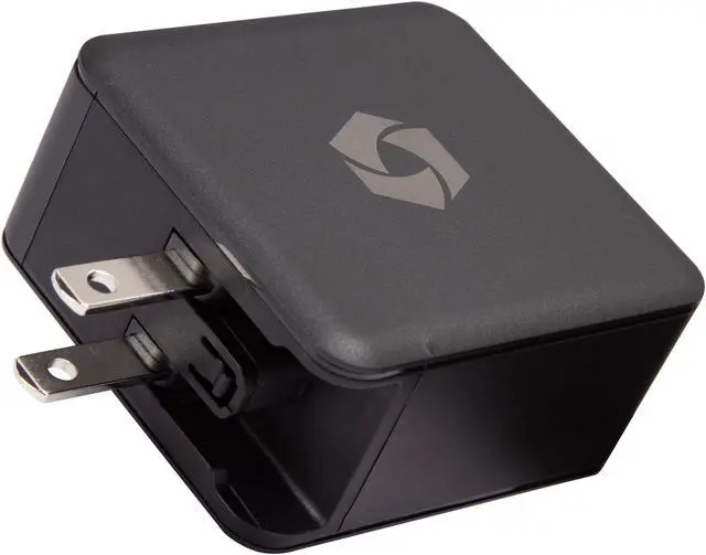Alt view image 3 of 5 - Rosewill 63W Three-Port GaN Wall Charger with 2 USB-C Ports and 1 USB-A Port, Up to 60W Single Port Output, QC 3.0 Quick Charge for Laptops, Tablets and Phones, Black - (RBWC-20003)