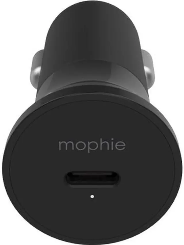 Main image of Mophie 409905969 Black 18W USB-C PD Car Charger