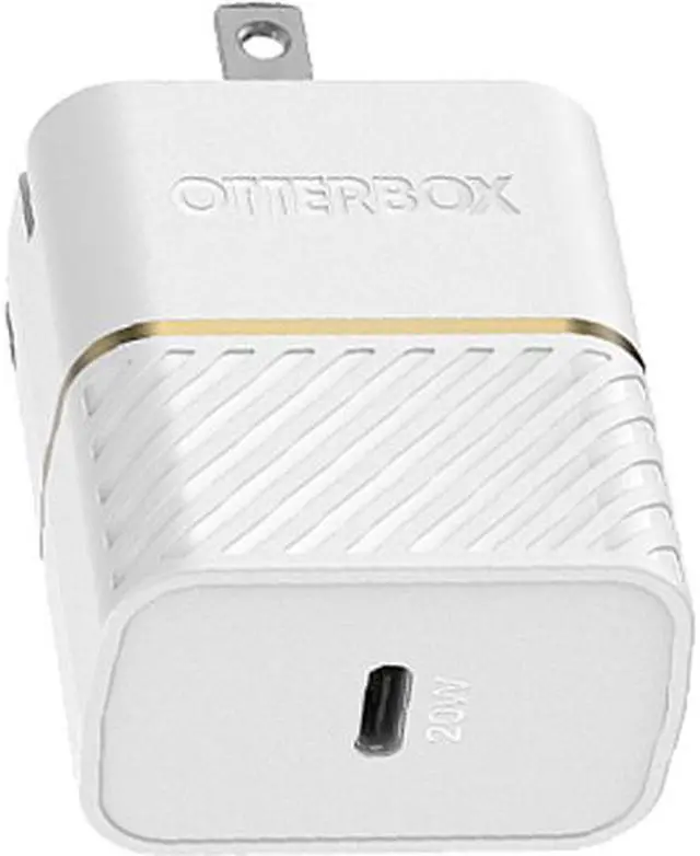 Main image of OtterBox 78-80215 Cloud Dust White USB-C Fast Charge Wall Charger, 20W