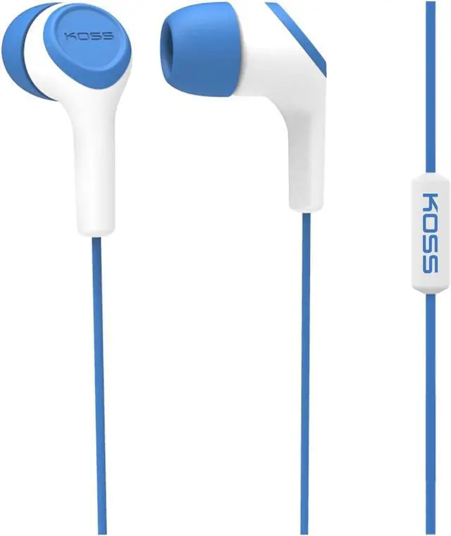 Main image of Koss Blue 3.5mm In-Ear Bud with Mic KEB15IB