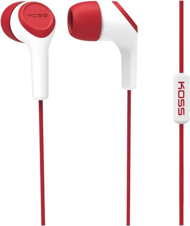 Main image of Koss Red 3.5mm In-Ear Bud with Mic KEB15IR