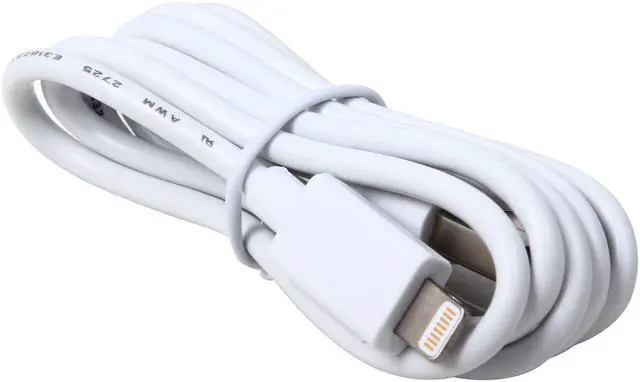 Alt view image 2 of 3 - Tripp Lite M100-003-WH White Lightning to USB iPhone iPod iPad Apple MFI Certified 3.3ft (1m)