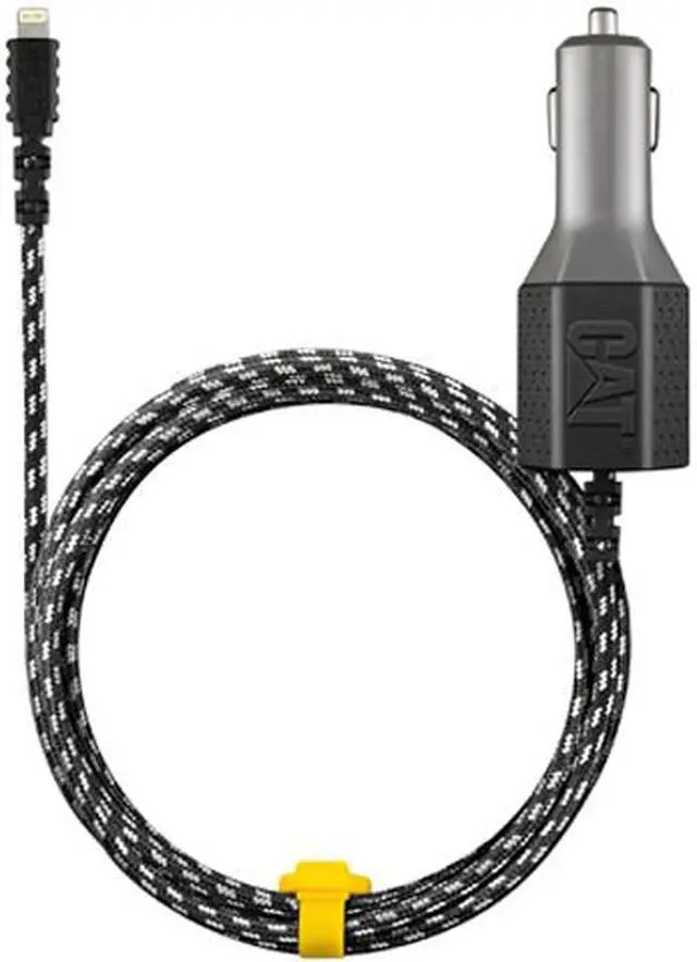 Main image of CAT CAT-CLA2-ACL Black 2 USB - Certified Apple Lightning Vehicle Charger - 4.8A