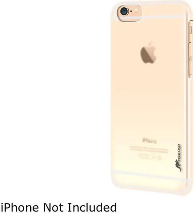 Alt view image 3 of 3 - roocase Slim Fit Median Hard Case Protective Shell Cover for Apple iPhone 6 / 6S 4.7-inch, Clear