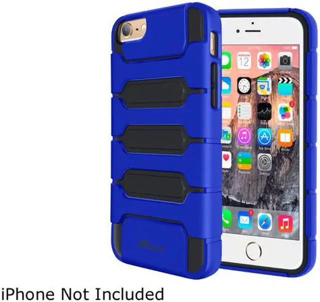 Main image of roocase Slim XENO Armor Hybrid TPU PC Case Cover for Apple iPhone 6 Plus / 6S Plus 5.5-inch, Blue