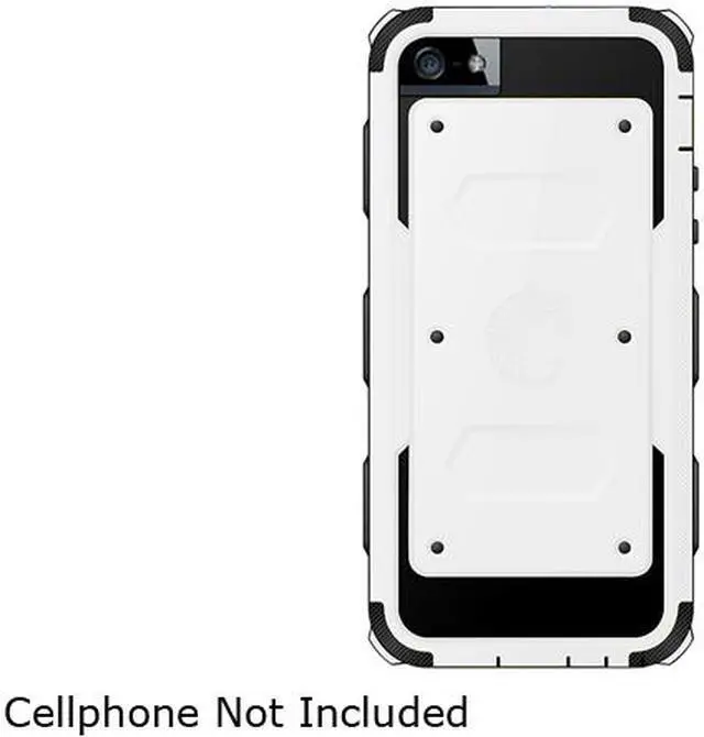 Alt view image 2 of 3 - i-Blason White Apple iPhone 5C Hybrid Protective Case with Screen Protector iPhone5c-Armorbox-White