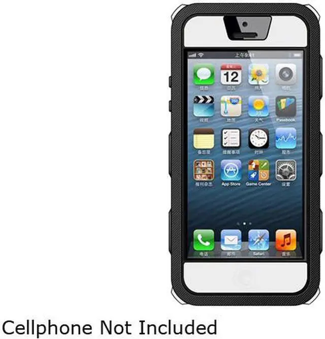 Main image of i-Blason White Apple iPhone 5C Hybrid Protective Case with Screen Protector iPhone5c-Armorbox-White