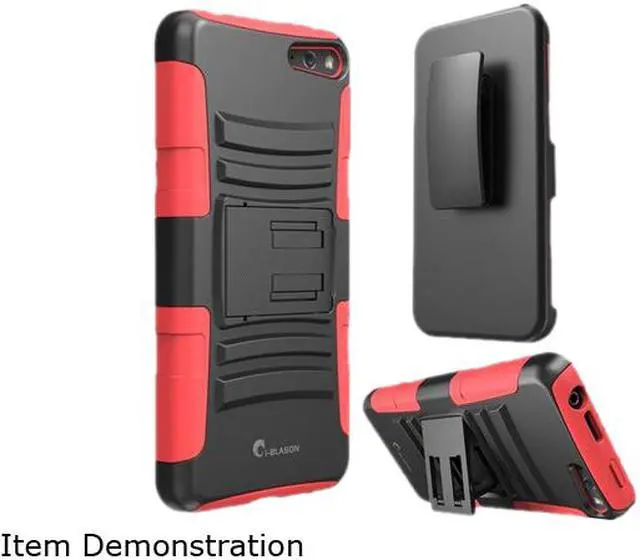 Main image of i-Blason Red Amazon Fire Phone Case - Prime Series Dual Layer Holster Cover Firephone-Prime-Red