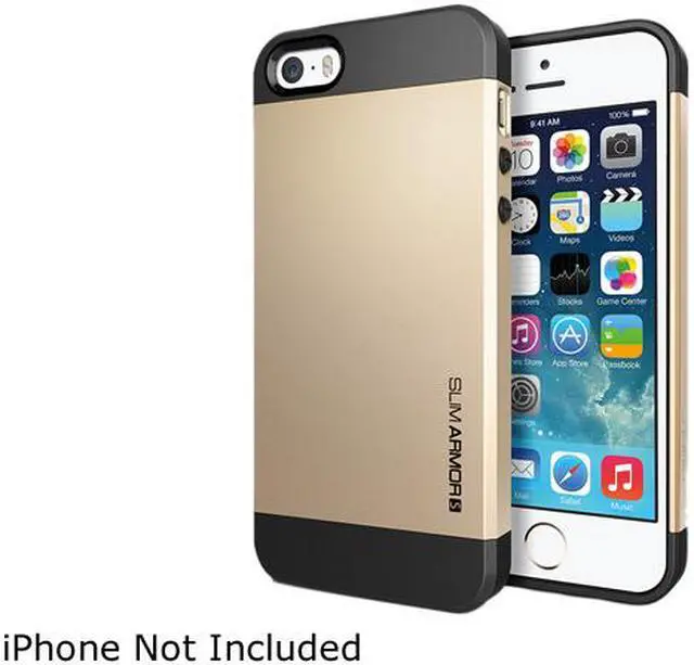 Main image of Spigen Slim Armor S Champagne Gold iPhone 5S / 5 Case SGP10604
