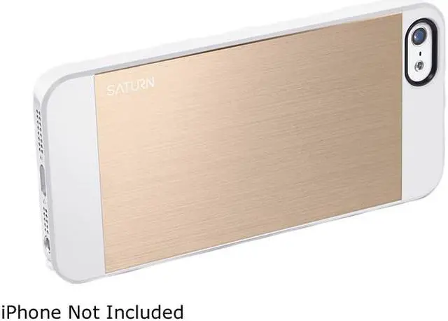 Alt view image 3 of 4 - Spigen Saturn Champagne Gold iPhone 5S / 5 Case SGP10570