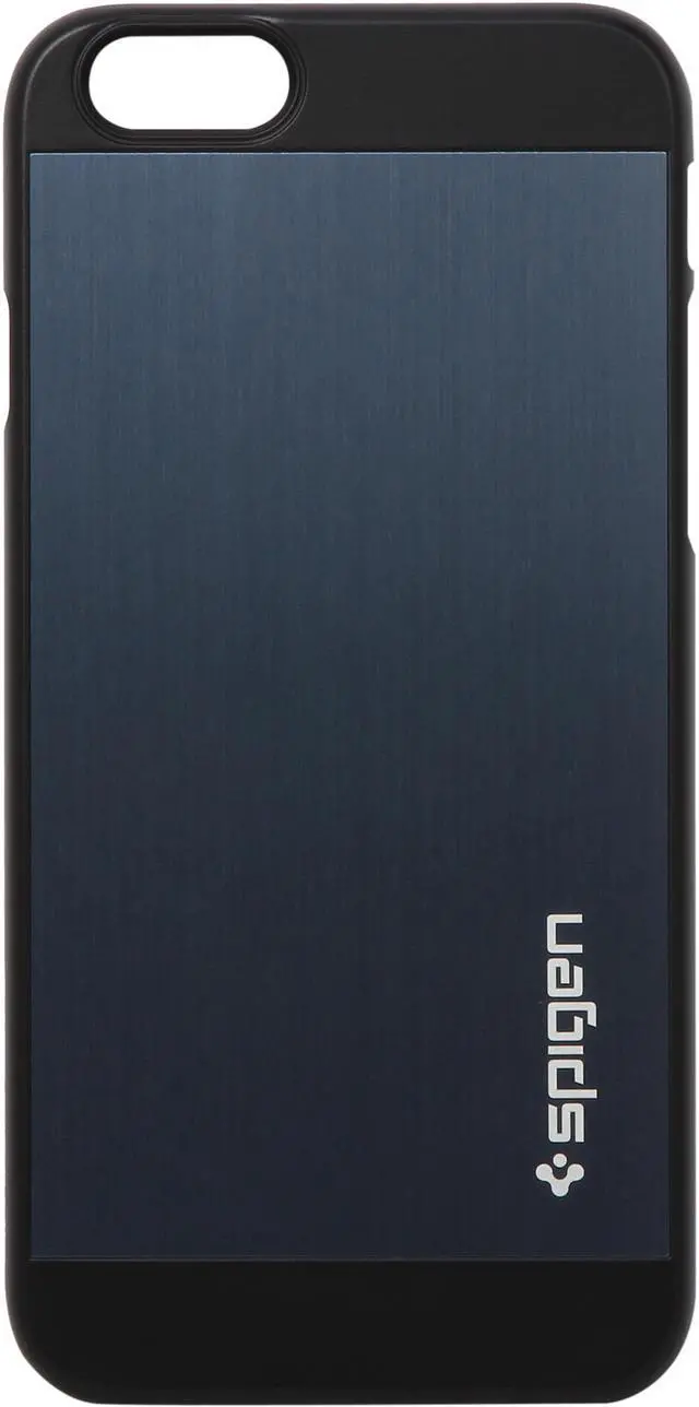 Alt view image 2 of 9 - Spigen Aluminum Fit Metal Slate Case for iPhone 6 (4.7") SGP10946