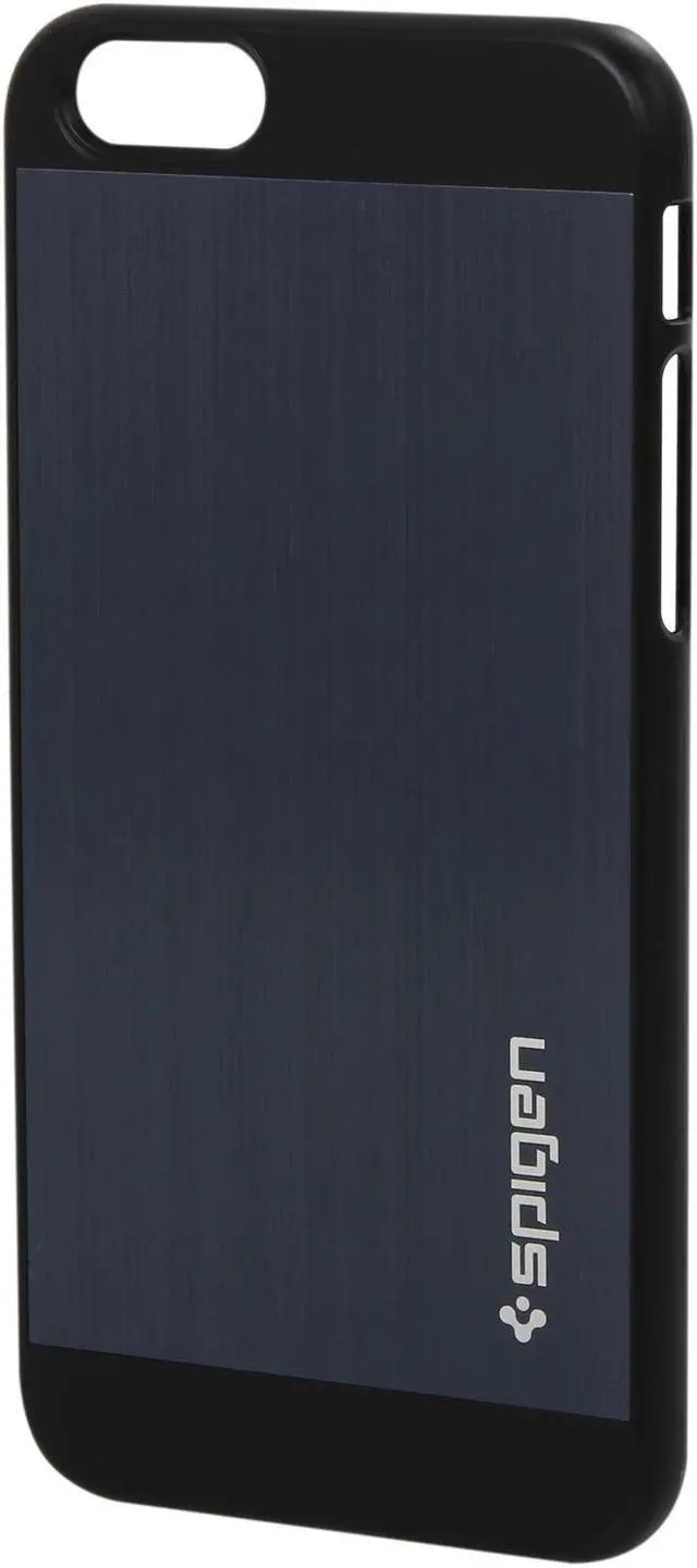 Alt view image 3 of 9 - Spigen Aluminum Fit Metal Slate Case for iPhone 6 (4.7") SGP10946
