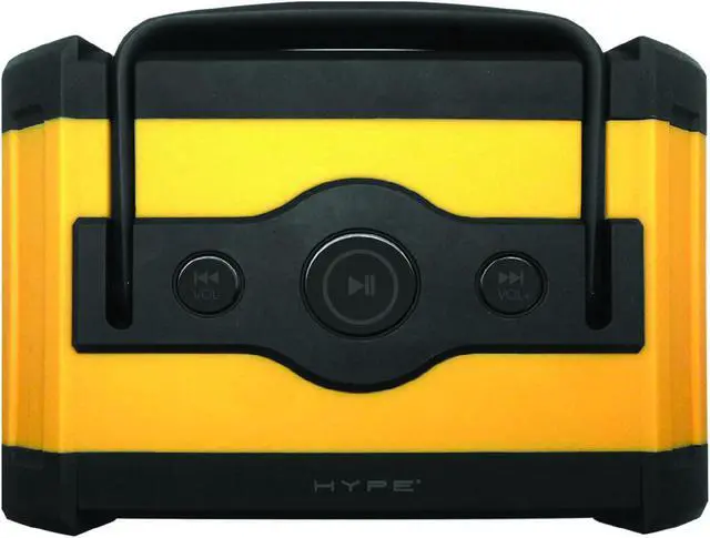 Alt view image 8 of 10 - DGL Group HY-AQB Hype Aqua Block Water Resistant Bluetooth Speaker