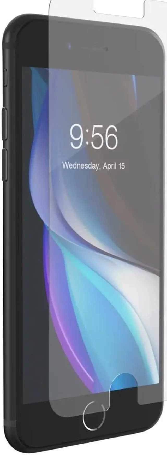 Main image of invisibleSHIELD Hybrid Glass Antimicrobial Screen Protector for Apple iPhone SE2 / SE3 / 8 / 7 / 6S 200307580