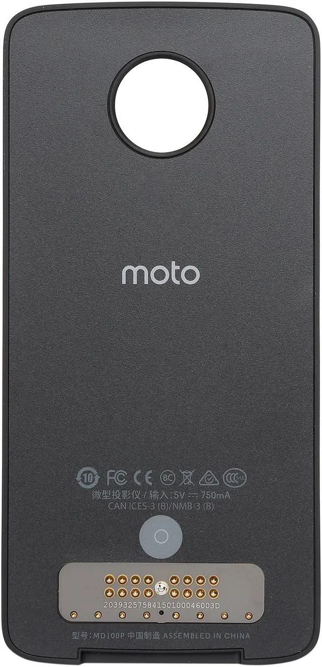 Alt view image 4 of 6 - Moto Insta-Share DLP Projector 89866N  Moto Mod