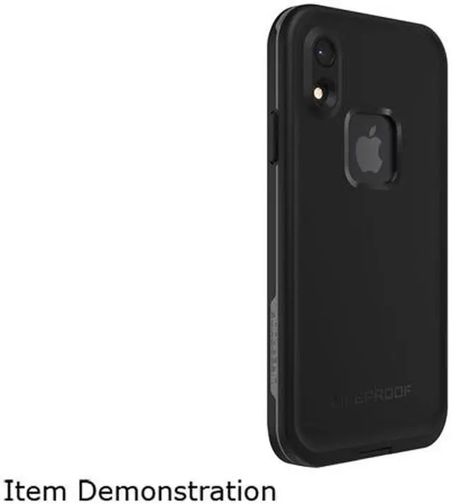 Alt view image 3 of 6 - Lifeproof Fre Case for iPhone XR, Black