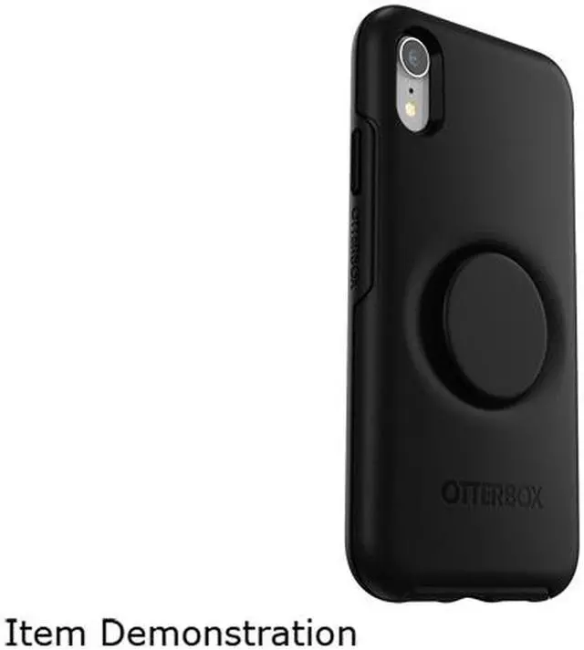 Alt view image 2 of 6 - Otterbox Otter + Pop Symmetry Series for iPhone XR, Black
