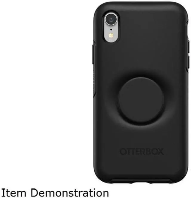 Alt view image 3 of 6 - Otterbox Otter + Pop Symmetry Series for iPhone XR, Black