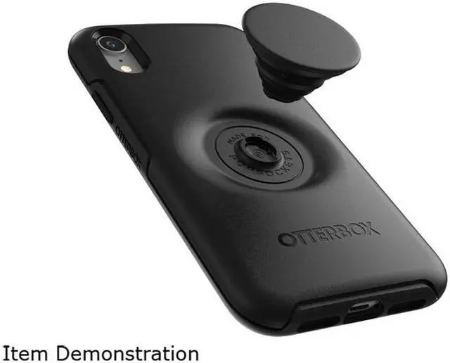 Alt view image 5 of 6 - Otterbox Otter + Pop Symmetry Series for iPhone XR, Black