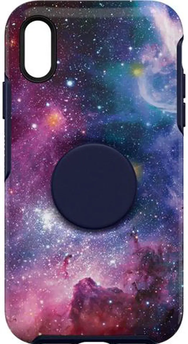 Main image of Otterbox Otter + Pop Symmetry Series for iPhone XR, Blue Nebula