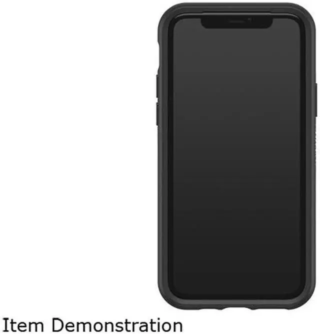 Alt view image 6 of 10 - Otterbox iPhone 11 Pro Otter + Pop Symmetry Series Case, Black