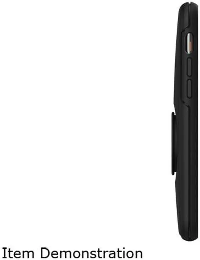 Alt view image 9 of 10 - Otterbox iPhone 11 Pro Otter + Pop Symmetry Series Case, Black