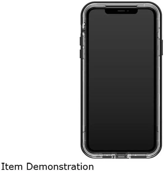 Alt view image 5 of 6 - Lifeproof Next Case for iPhone 11 Pro Max, Black/Crystal