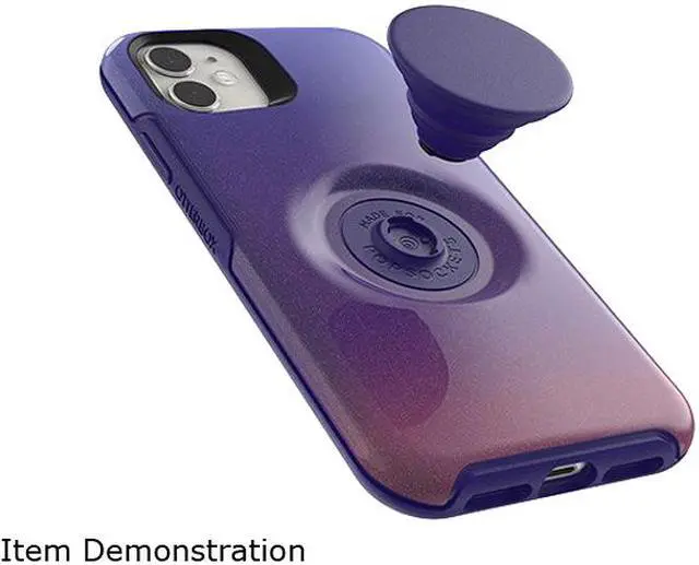 Main image of OtterBox iPhone 11 Otter + Pop Symmetry Series Case, Violet Dusk