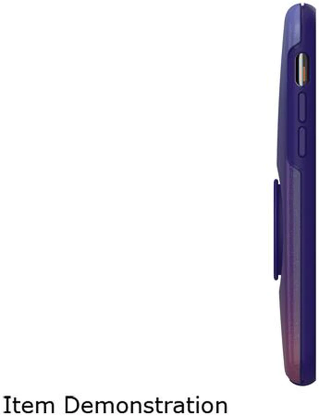 Alt view image 9 of 9 - Otterbox iPhone 11 Pro Otter + Pop Symmetry Series Case, Violet Dusk