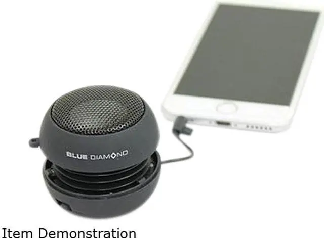 Alt view image 3 of 3 - BlueDiamond 161107 Black Mobile Mini Travel Speaker