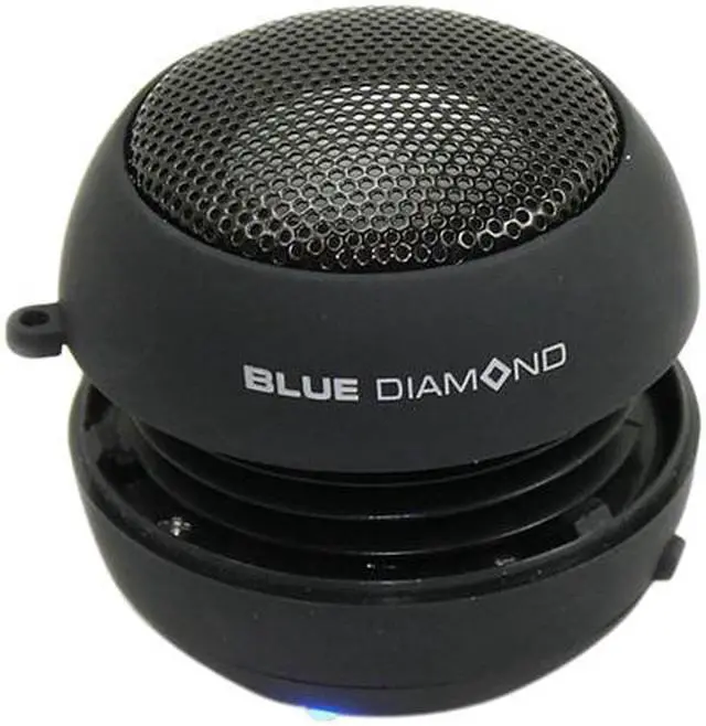 Alt view image 2 of 3 - BlueDiamond 161107 Black Mobile Mini Travel Speaker