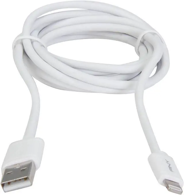 Alt view image 2 of 3 - PNY C-UA-LN-W01-06 White 6 ft. Apple Lightning Charge & Sync Cable