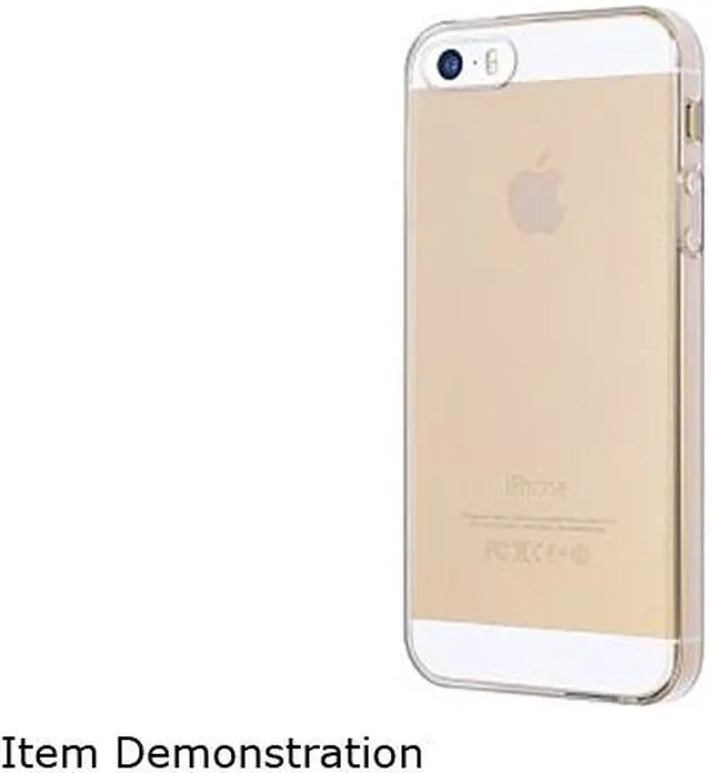 Main image of V7 Clear Solid Slim Clear Case for iPhone 5s and 5 PD20C-5S-14N