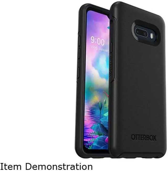 Main image of OtterBox LG G8XThinQ Symmetry Series Case, Black