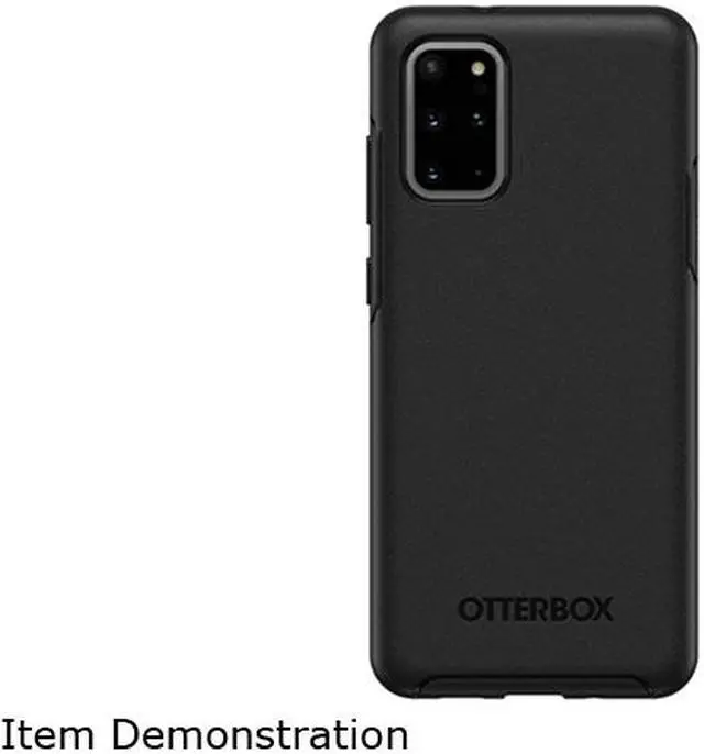 Alt view image 2 of 3 - OtterBox Galaxy S20+/Galaxy S20+ 5G Symmetry Series Case, Black