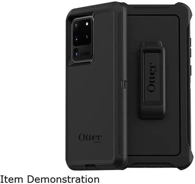 Main image of OtterBox Galaxy S20 Ultra 5G Defender Series Case, Black