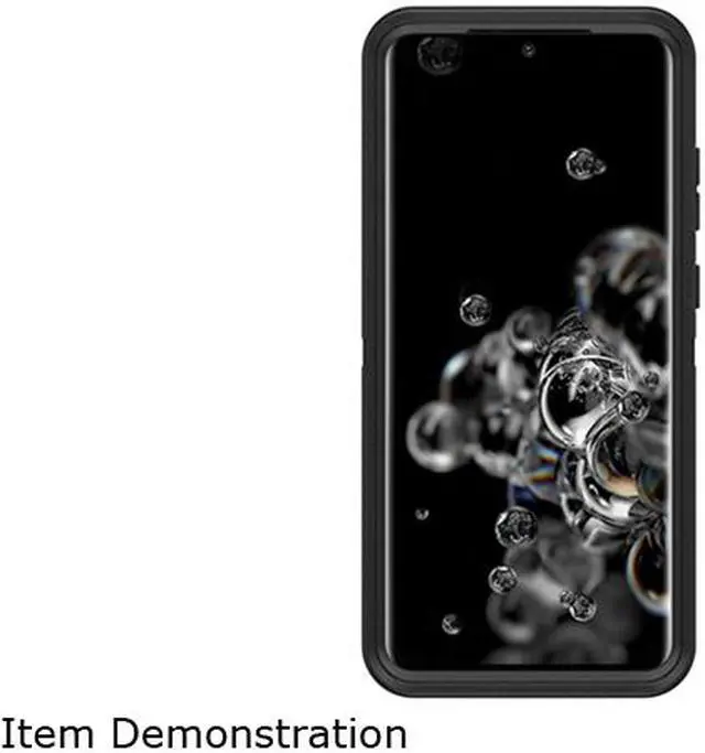 Alt view image 3 of 3 - OtterBox Galaxy S20 Ultra 5G Defender Series Case, Black