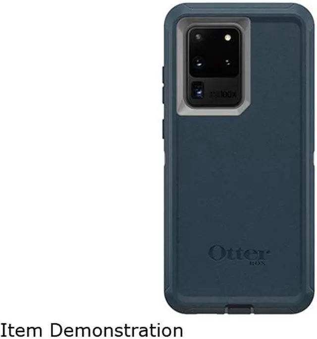 Alt view image 2 of 3 - OtterBox Galaxy S20 Ultra 5G Defender Series Case, Gone Fishin Blue