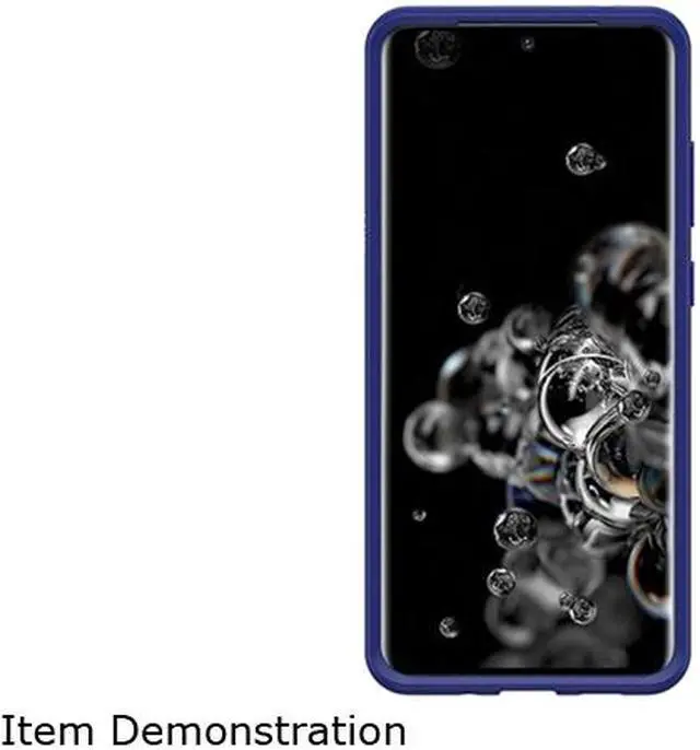 Alt view image 3 of 3 - OtterBox Galaxy S20 Ultra 5G Symmetry Series Case, Sapphire Secret Blue