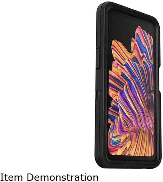 Alt view image 3 of 7 - OtterBox Defender Series Case For Galaxy Xcover Pro - Propack Packaging, Black