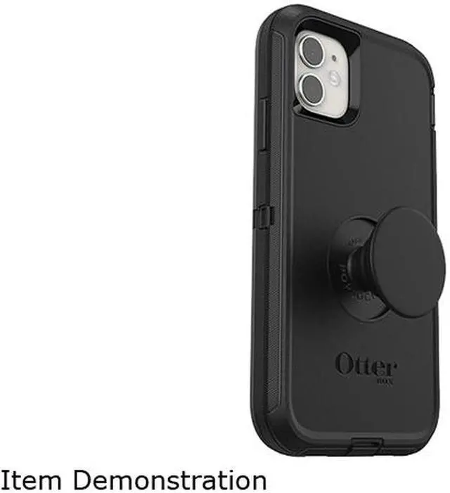 Main image of OtterBox Otter + Pop Defender Series Black Case for iPhone 11 77-62513