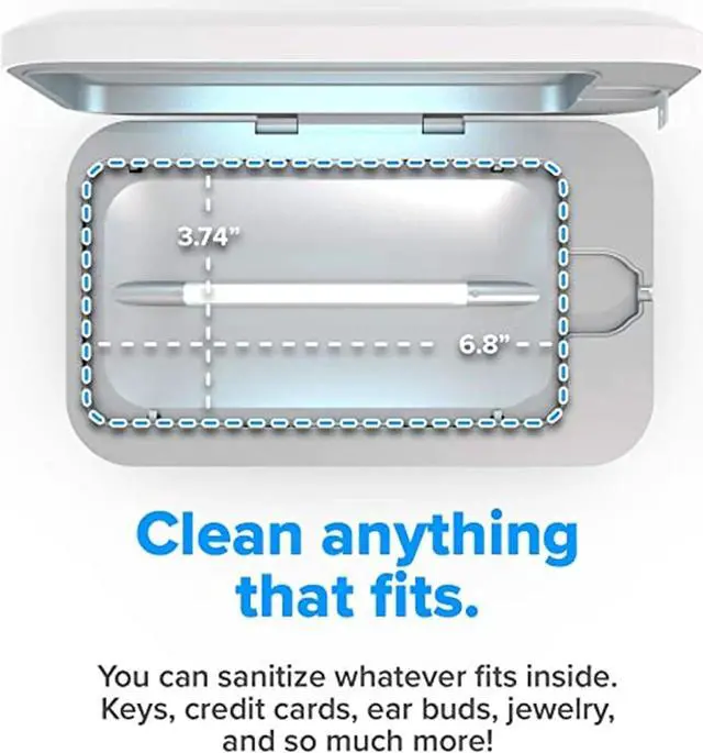 Alt view image 4 of 4 - OtterBox 78-80083 White PhoneSoap 3 Smart Phone UV Sanitizer / Charger