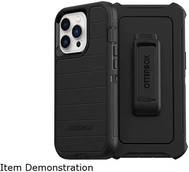 Alt view image 3 of 4 - OtterBox Defender Series Pro Black Case for iPhone 13 Pro 77-83531