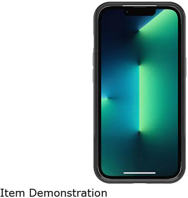 Alt view image 2 of 4 - OtterBox Symmetry Series Clear Antimicrobial Case Ombre Spray (Clear/Black) Case for iPhone 13 Pro 77-83492