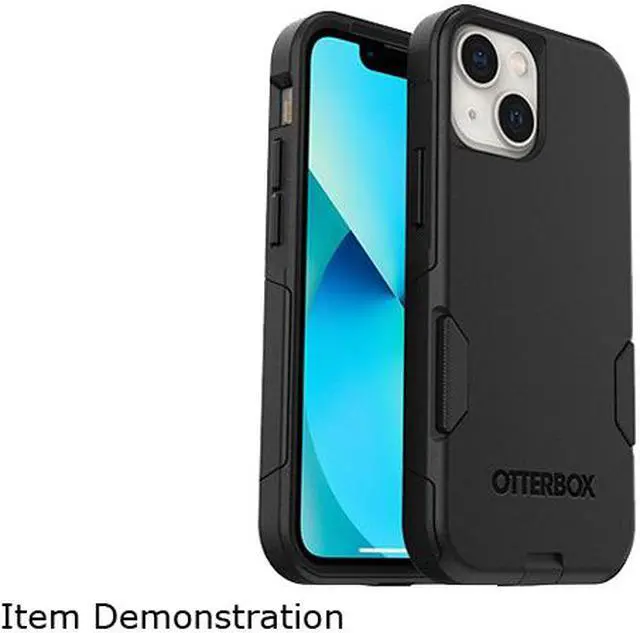 Alt view image 3 of 4 - OtterBox Commuter Series Antimicrobial Case Black Case for iPhone 13 Mini 77-83442