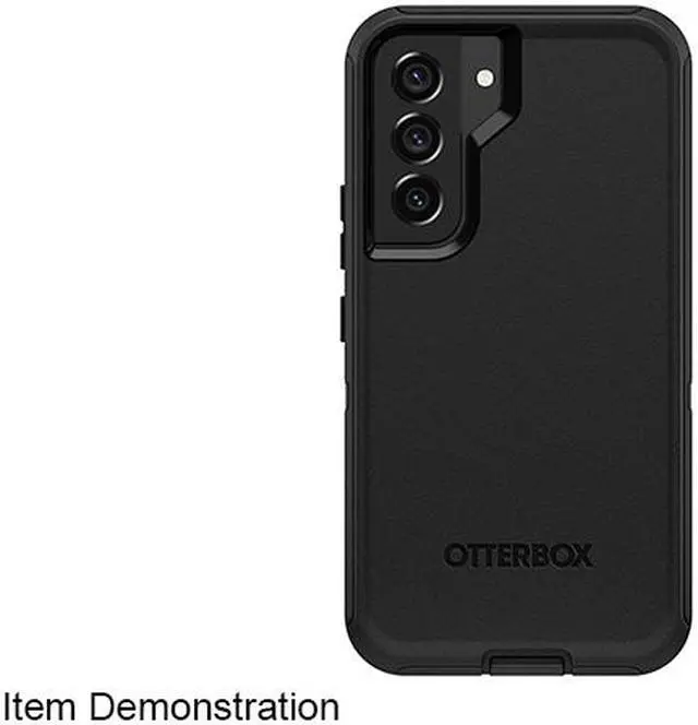 Alt view image 3 of 3 - OtterBox Defender Series Black Galaxy S22 Case 77-86358