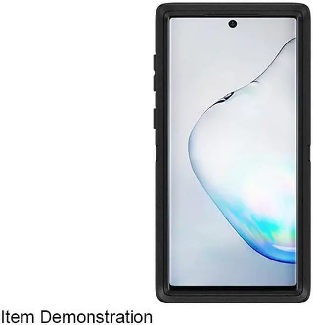 Alt view image 2 of 3 - OtterBox Defender Series Black Galaxy Note10 Case 77-63674