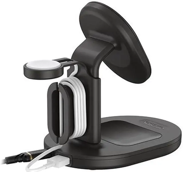 Alt view image 3 of 5 - OtterBox 78-80565 Radiant Night (Black) 3-in-1 Charging Station for MagSafe