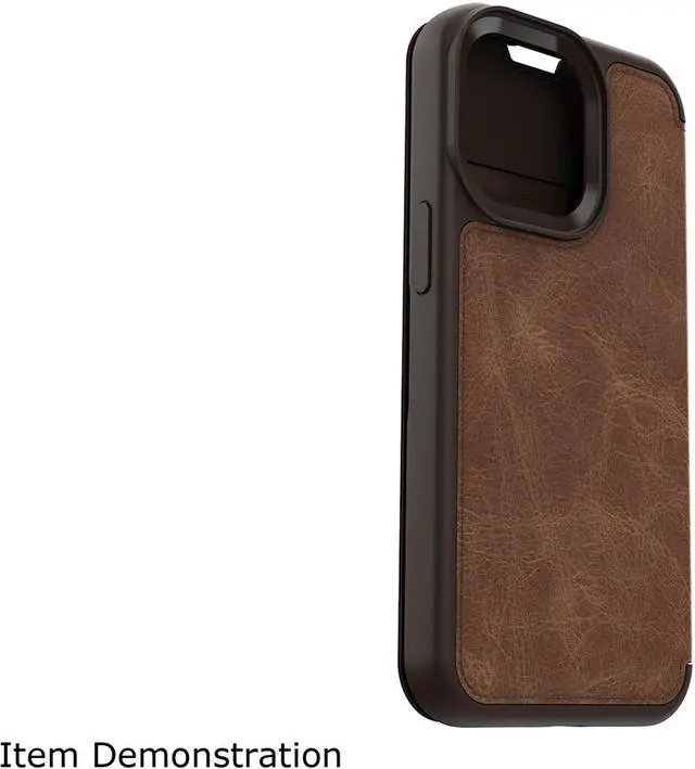 Alt view image 2 of 3 - OtterBox Strada Series Espresso (Brown) iPhone 13 Pro Case 77-85797