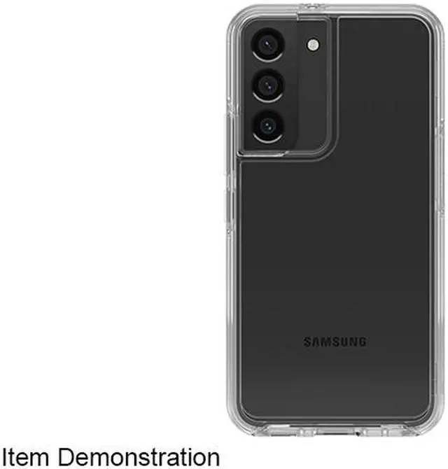 Alt view image 2 of 4 - OtterBox Symmetry Series Clear Antimicrobial Clear Galaxy S22 Case 77-86500
